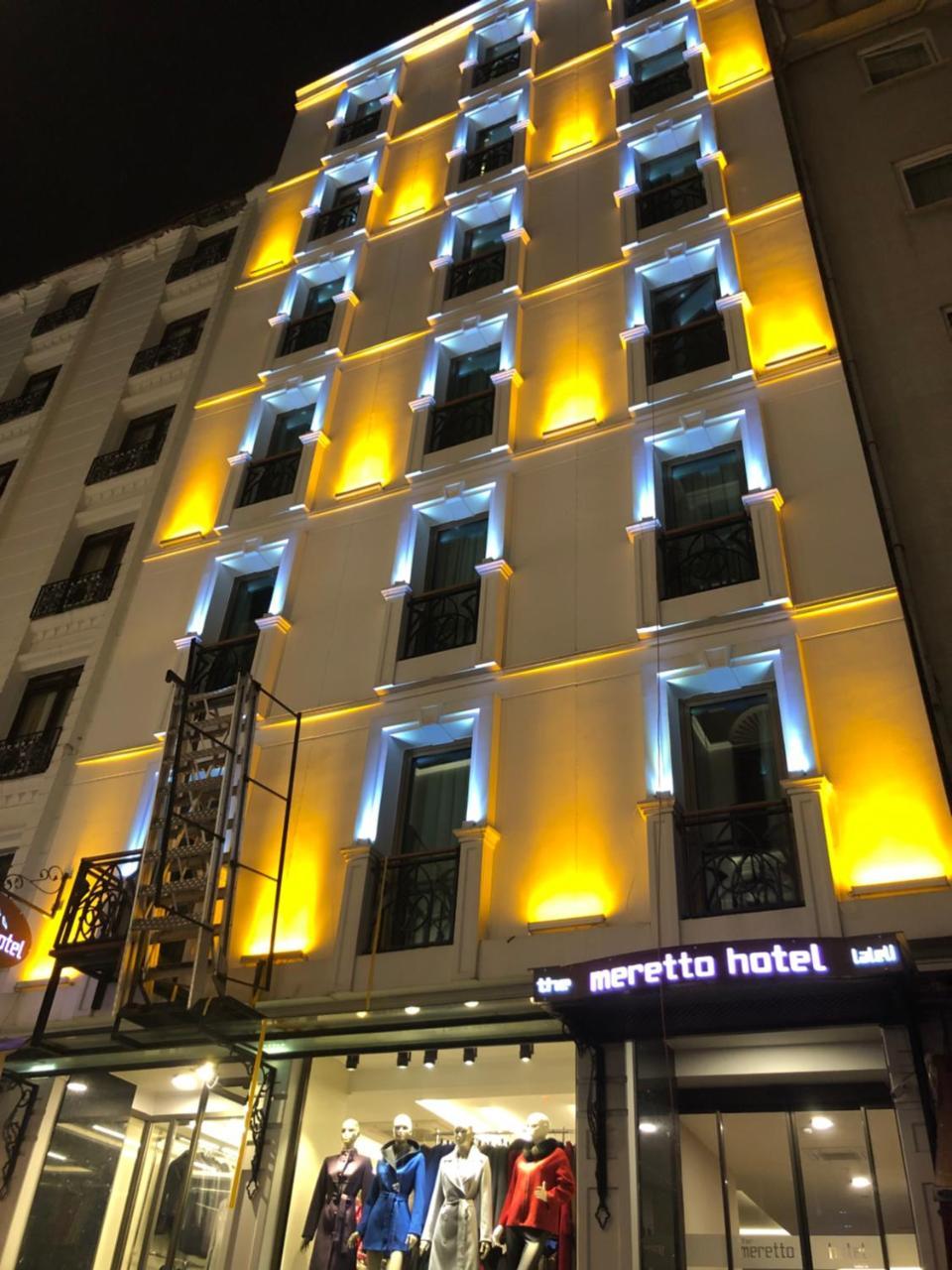 Meretto Hotel Laleli Estambul Exterior foto